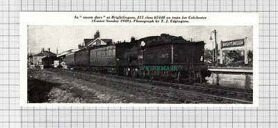 C2776) Brightlingsea Station J15 Class 65448 Train - 1964 Clip