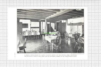 C282) Queen Hotel Chester / Dorset Arms Withyham  - c.1960s Book Print