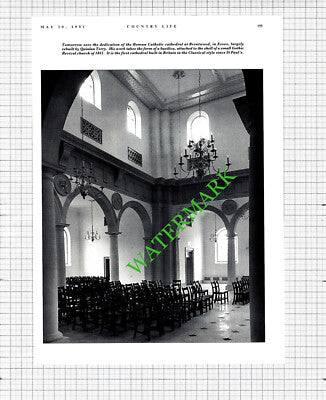 Cathedral of St Mary and St Helen Brentwood Essex Quinlan Terry  - 1991 Article