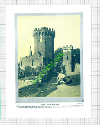 Radway Tower Edge Hill  - 1920's Cutting / Print