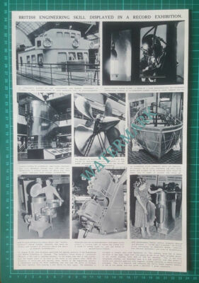 (X454) Engineering & Marine Exhibition Olympia - 1949 Clip