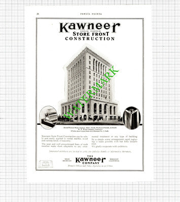 Eden Seminary Missouri Carney Cement Second National Saginaw Kawneer 1926 Advert