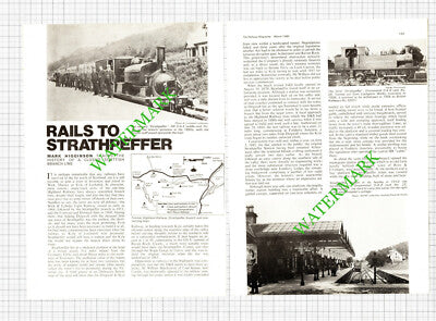 Highland Railway Strathpeffer Station - 1980 Article