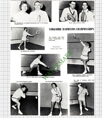 9632) Whitby Aerial View / Yorkshire Badminton Brenda Parr Charlton Mills - 1967