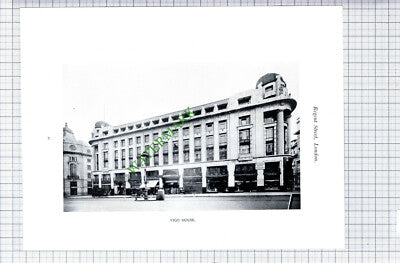Vigo House  / Glasshouse Street The Quadrant  London   - c.1928 Book Print