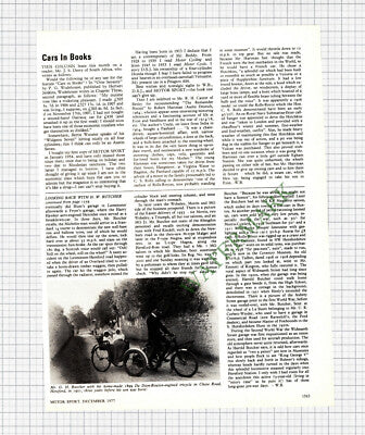 9020) Mr Harold Butcher George Henry Truscott & Son Stonehouse - 1977 Article