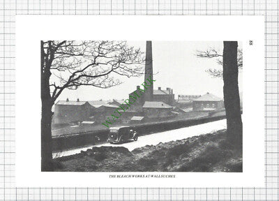 Bleach Works Wallsuches   - 1980s Cutting / Print