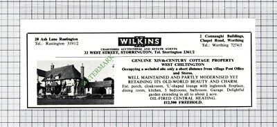 C5726) West Chiltington Sussex House Advert - 1967 Cutting