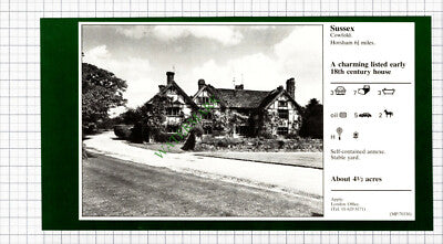 C7852) Cowfold Sussex - 1981 Cutting