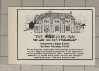 C1595) The Hercules Inn Newport Village Essex - 1975 Clip