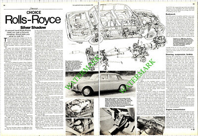 Rolls Royce Silver Shadow Car Review  - 1981 Article