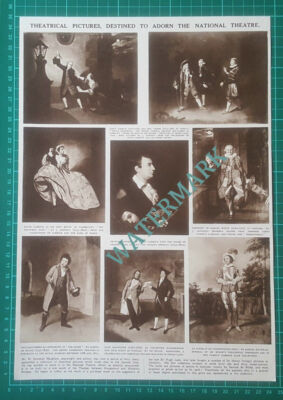 (X404) National Theatre London W Somerset Maugham Pictures - 1948 Clip