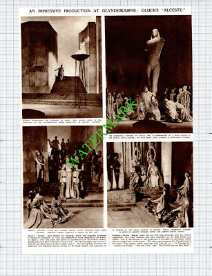 Glyndebourne Alceste Gluck Richard Lewis Magda Laszlo  - 1953 Cutting