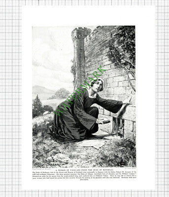 Duke Of Rothesay Falkland Palace - c.1920s Cutting/ Print