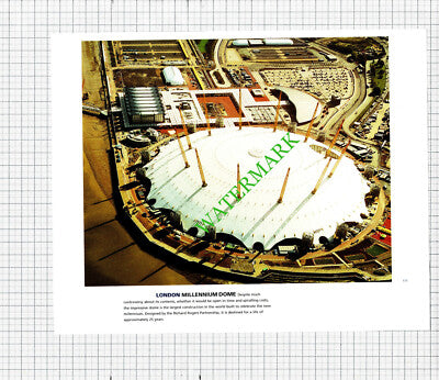 The Oval Kennington   London Millenium Dome - c.1990s Cutting / Print