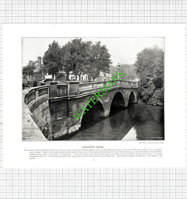 Weston Super Mare / Leamington Bridge  - c.1900 Book Print