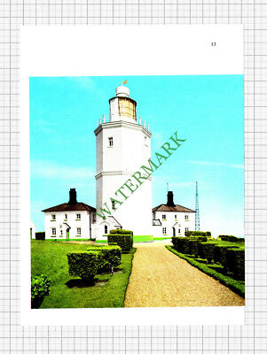 North Foreland Lighthouse Kent  - 1970s Cutting / Print