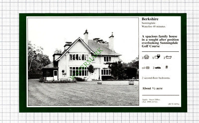 C7862) Sunningdale Berkshire  - 1981 Cutting