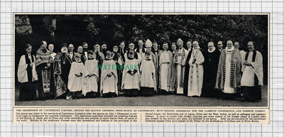 C3846) Canterbury Cathedral Lambeth Conference -1948 Clip