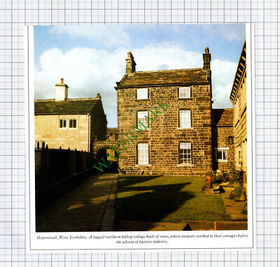 Heptonstall West Yorkshire - 1980s Cutting