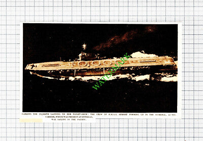 HMAS SYDNEY Ship 10000th Landing - 1953 Cutting
