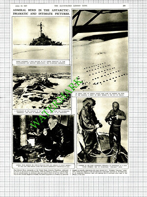 Admiral Byrd United States Antarctic Expedition NORTHWIND - 1947 Cutting / Print
