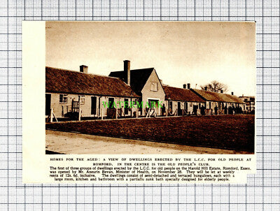 C1654) Harold Hill Romford Homes For Aged - Vintage Cutting (Undated)