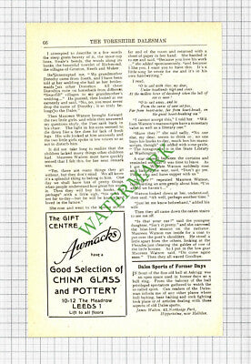 Sir William Watson Hawkshead Poet Dorothy Una Ratcliffe   - 1941 Article