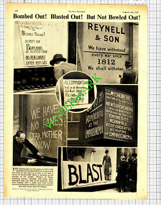 Reynell & Son World War Two  - 1940 Cutting