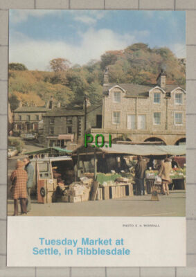 C1155) Settle Market Ribblesdale E A Woodall - 1984 Clip