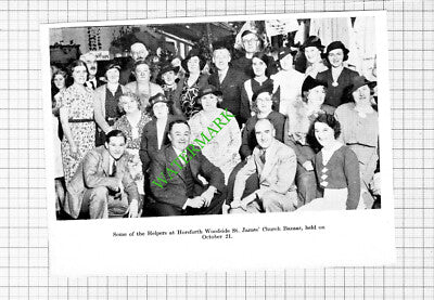 Horsforth Woodside St James Church Yorkshire Helpers  - 1938 Cutting
