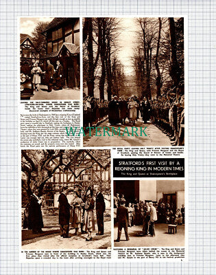 (X473) Stratford Upon Avon Royal Visit Memorial Theatre A Quayle - 1950 Clip
