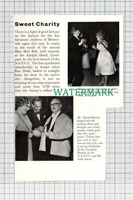 C4048) Blue Bird Ball Adelphi Liverpool NSPCC Harold Brown Coxhead Hayes 1964
