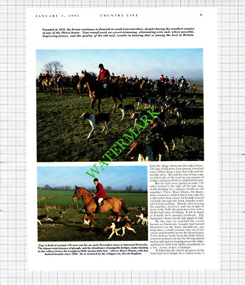The Fernie Hunt Joe Cowen Alan Hinch Rod Millngton Bruce Durno - 1991 Article