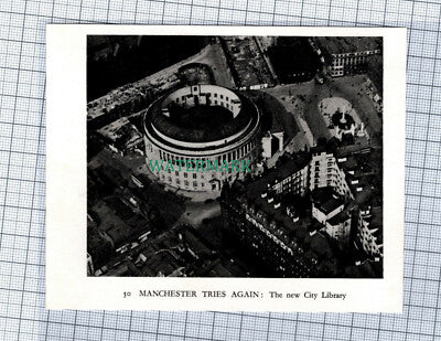 C4566) Manchester City Library - c.1940s Clip