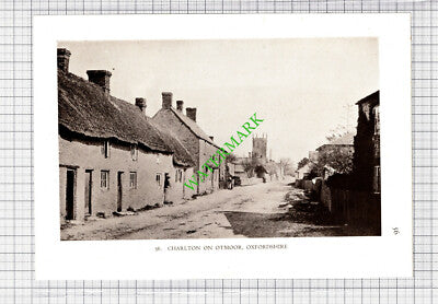 Northleach Gloucestershire / Charlton on Otmoor  - 1932 Cutting/ Print