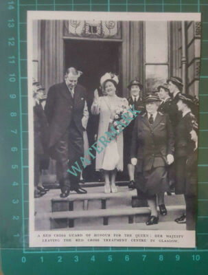 C2700) Red Cross Treatment Centre Glasgow Royal Visit - 1948 Clip