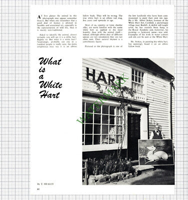 9489) The White Hart Inn Catsfield Sussex Mr Albert Stokes  -1965 Article