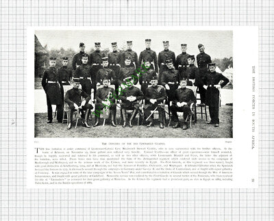 3rd Grenadier Guards  Colonel Crabbe -   c.1900 Print / Cutting