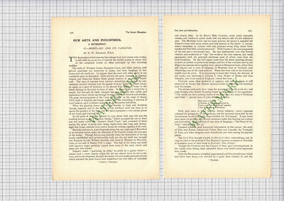 8937) Mortlake Church Tapestry  -   1900 Article