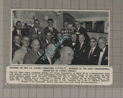 C3793) US Atomic Submarine NAUTILUS Joint Congressional Commitee -1955 Clip