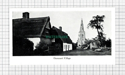 C5886) Overcourt Village - c.1912 Cutting
