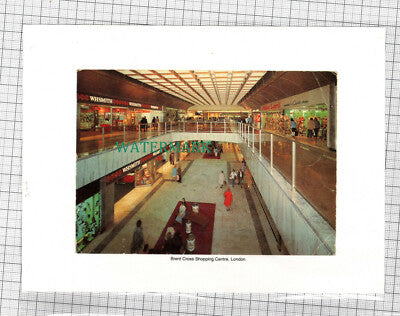 C1079) Town Hall Romford / WH Smith Brent Cross Shopping Centre - Book Print