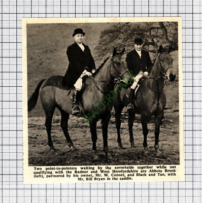 C7051) Radnor & North Herefordshire Bill Bryan W Connel - 1970 Cutting