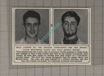 C3582) David Bottomley Tony Martin Held By Chinese Communists Salter - 1952 Clip