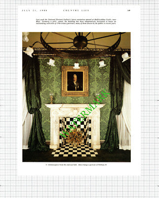 Bodelwydden Castle Clwyd Wales - 1988 Article