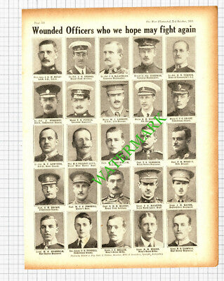 Battle of Marne Manchester Men/ Pilleau Mockett Puckle Pinching - 1914 Cutting