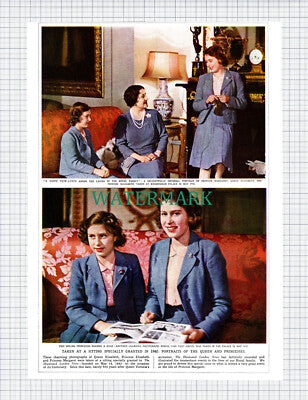 X800) Princess Margaret Queen Elizabeth - 1960 Clip