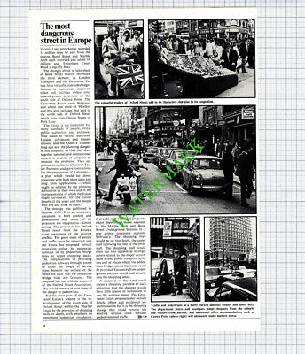 Oxford Street London  - 1972 Article
