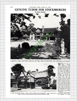 X1781) Major Kenneth Hutchinson Bradley Lodge Stratford Little Aston Park - 1981